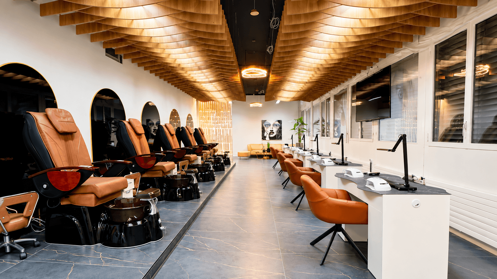 COCO Nails & Beauty Horgen salon interior