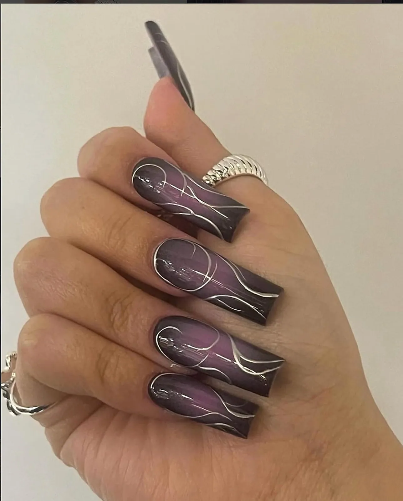 Mocha Swirl Extensions von COCO Nails & Beauty Horgen